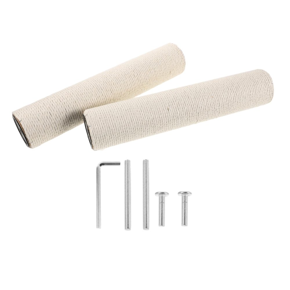 COLLBATH Replacement Cat Tree Posts with Sisal, Metal and Screws