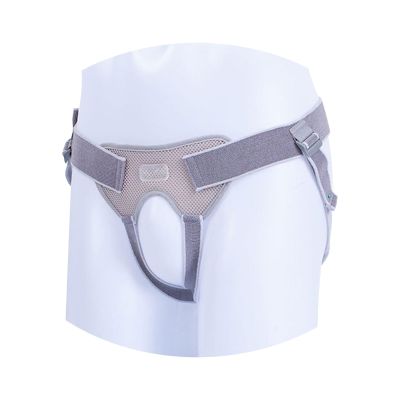 BeiJingYZ Inguinal Hernia Belt for Men and Women, Single- or Double-Sided, 4 Compression Pads (Small)