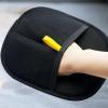 Eoixuqba 21 x 18 cm Pet Grooming Glove, Pet Hair Remover view 3