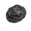 0.08 mm Thin Skin Toupee for Men, Human Hair System, No Glue Required, Light Gray, 7 x 10 in view 1