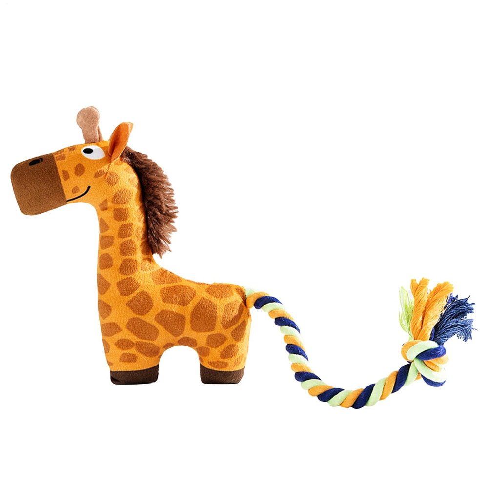 Dog Chewing Plush Toy with Squeaker