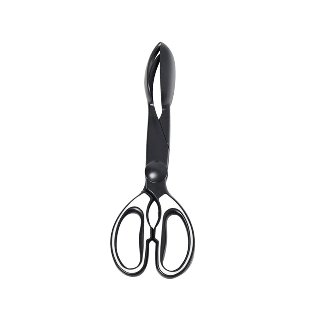 Toddmomy Dog Pooper Scooper, Black Plastic, Tooth-Profile Design with Flexible Swivel Joint