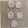 Outlet Covers, 5-Pack, White ABS, for European Standard Outlets view 2