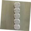 Outlet Covers, 5-Pack, White ABS, for European Standard Outlets view 3