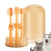 Pet Toothbrush Set for Small Dogs view 1