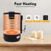12L Electric Wax Melter, Stainless Steel Pot with Spout and LED Display, 1100W Fast Heating, 30-100°C, with Stirring Spoon and Overheat Protection view 3