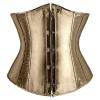 Black Lace Bustier Corset with Integrated Skirt and Shorts view 3