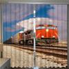ARiXIaNg Train Blackout Curtains with Eyelets, 2-Pack, 140 x 160 cm view 4