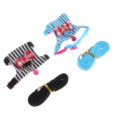 PartyKindom Adjustable Hamster Leash and Harness Set