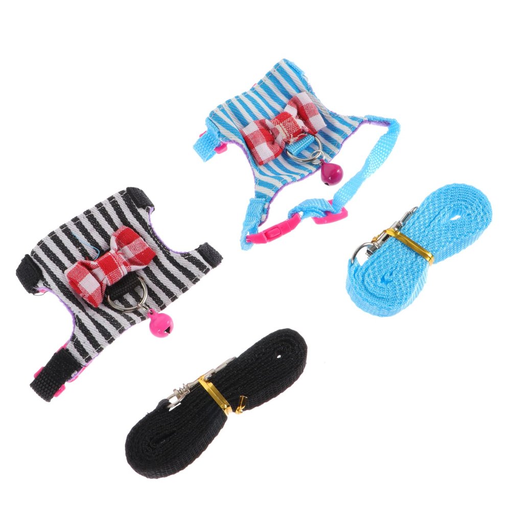 PartyKindom Adjustable Hamster Leash and Harness Set