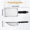 Qulkws Stainless Steel Fine-Mesh Sand Scoop for Cat Litter and Reptiles view 2
