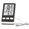 Temperature Display for Refrigerator | LCD Hygrometer for Home, Wine Cooler, Freezer and Fish Tank view 1