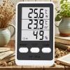 Temperature Display for Refrigerator | LCD Hygrometer for Home, Wine Cooler, Freezer and Fish Tank view 3