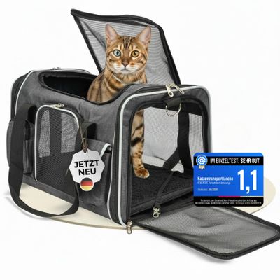 Reisepfote Foldable Reinforced Cat Carrier