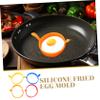 Zerodeko 4-Piece Silicone Egg Rings for Frying view 4