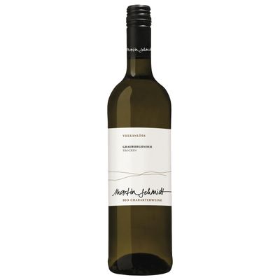 Martin Schmidt Pinot Gris Vulkanlöss Dry Organic White Wine, Germany, incl. FeinWert E-Book (1 x 0.75 L)