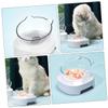 Milisten Slanted Pet Bowl with Neck Guard view 2
