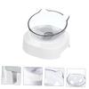 Milisten Slanted Pet Bowl with Neck Guard view 3