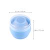 BAZEITFLOW 2-Piece Powder Puff Storage Box Set with Soft Plush Puffs view 2