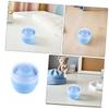 BAZEITFLOW 2-Piece Powder Puff Storage Box Set with Soft Plush Puffs view 3