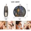 siphylline Retro Halloween White Castle Double-Sided Portable 2X Magnifying Mirror view 2