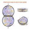 siphylline Summer Fresh Flower Bloom Double-Sided Compact Magnifying Mirror, 2x Magnification, Travel Mirror view 3