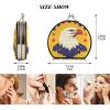 siphylline National Memorial Bird Double-Sided Makeup Mirror, Travel Mirror with 2x Magnification, Mini Travel Mirror view 2
