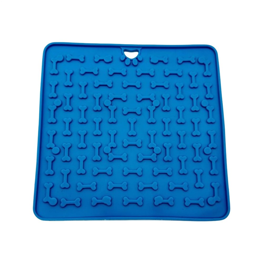 Dog Lick Mat, Silicone Treat Pad, 7.4 x 7.4 in