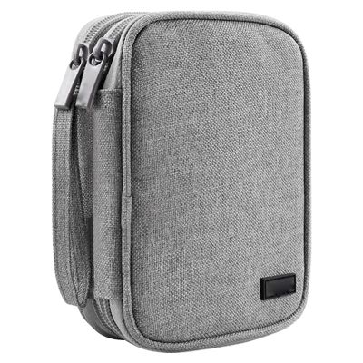 Fazvncv Practical Hard Drive Storage Case and Headphone Bag