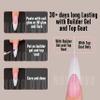 NOVO OVO XXL Curved Stiletto Almond Press-On Nail Tips, Berry Pink, Full Coverage, 144 Pieces view 2