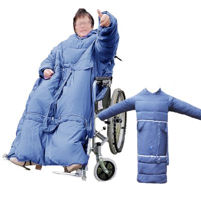 Luxury Waterproof Winter Wheelchair Blanket with Plush Lining