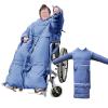 Luxury Waterproof Winter Wheelchair Blanket with Plush Lining view 1