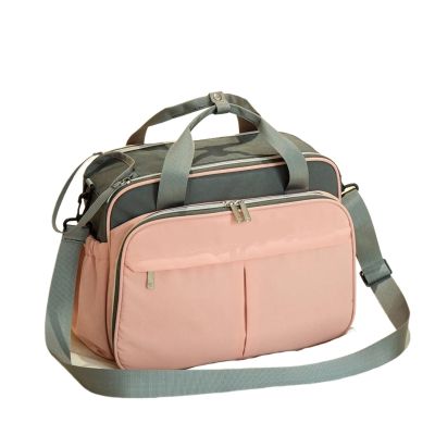 JMORCO Diaper Bag Mommy Bag, Large Capacity, Gray Handbag and Stroller Bag