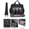 JMORCO Diaper Bag Mommy Bag, Large Capacity, Gray Handbag and Stroller Bag view 3