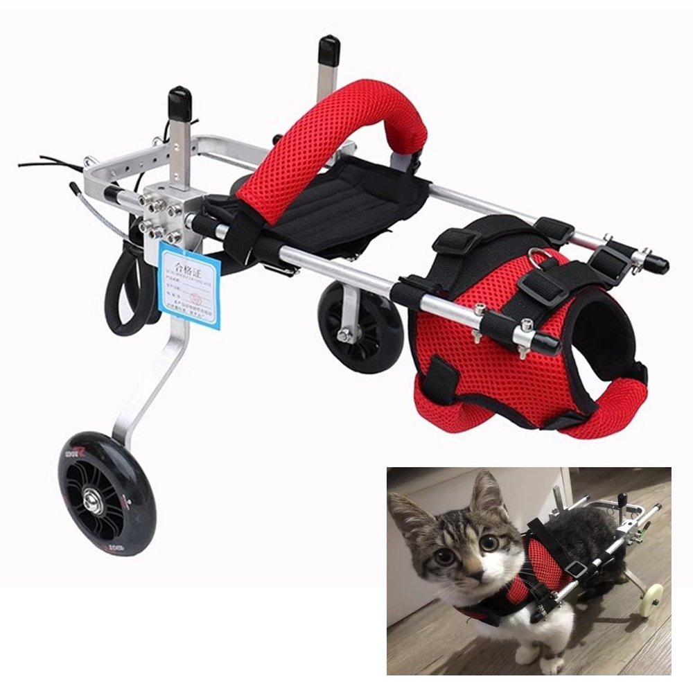 Rear-Leg Wheelchair for Small Dogs and Cats