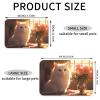 WZYCWB 30 x 45 cm Tibetan Long-Haired Cat Printed Absorbent Pet Feeding Mat view 3