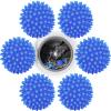 luckaide Dryer Balls, Set of 6 Reusable Balls view 1