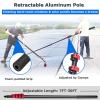 Water-Fed Telescoping Window Cleaning Brush Set view 4