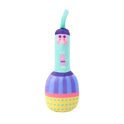 Interactive Dog Chew Toy - Microphone Shape