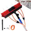 Telescopic Window Cleaning Pole Set with Water-Fed Brush view 1