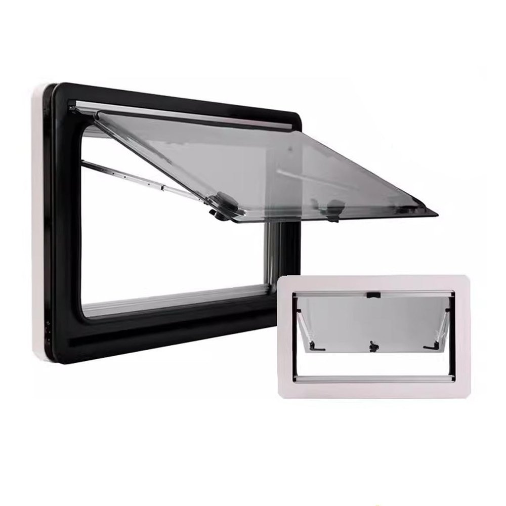 Sliding Window for RVs with Fly Screen for Ventilation and Insect Protection