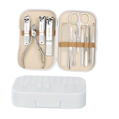 12-Piece Stainless Steel Nail Clipper & Manicure Set
