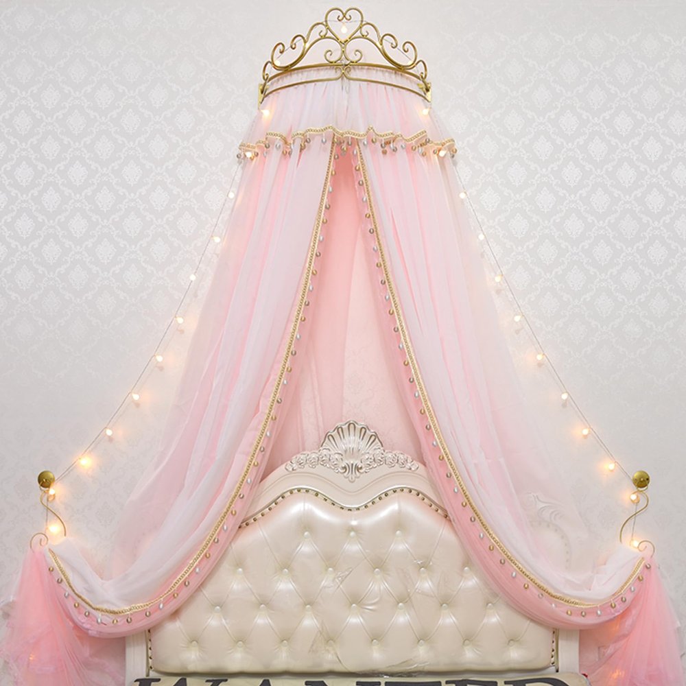 Princess Crown Bed Canopy Mosquito Net