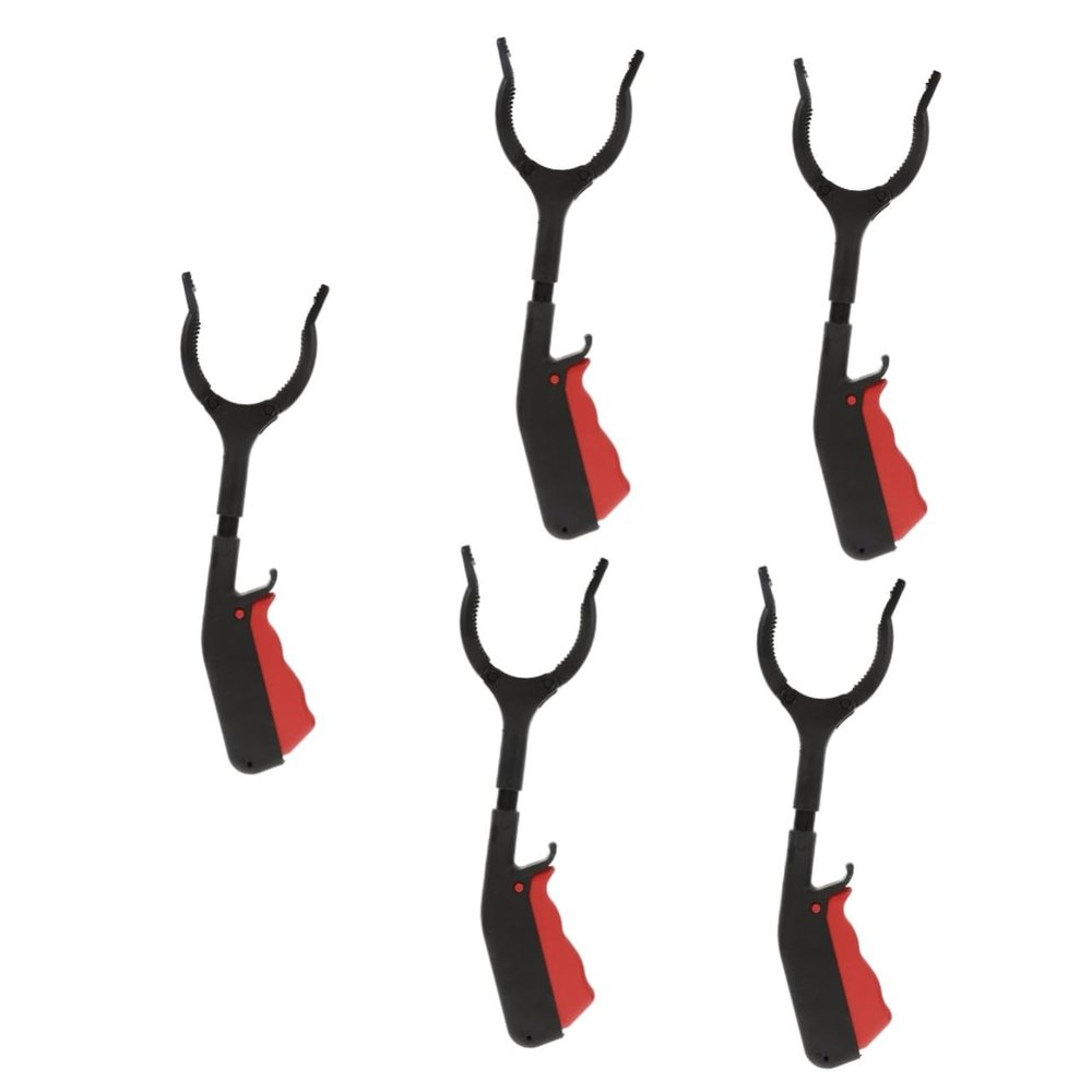 SHERCHPRY 5-Piece Lightweight Trash Grabber, Portable Reacher for Seniors