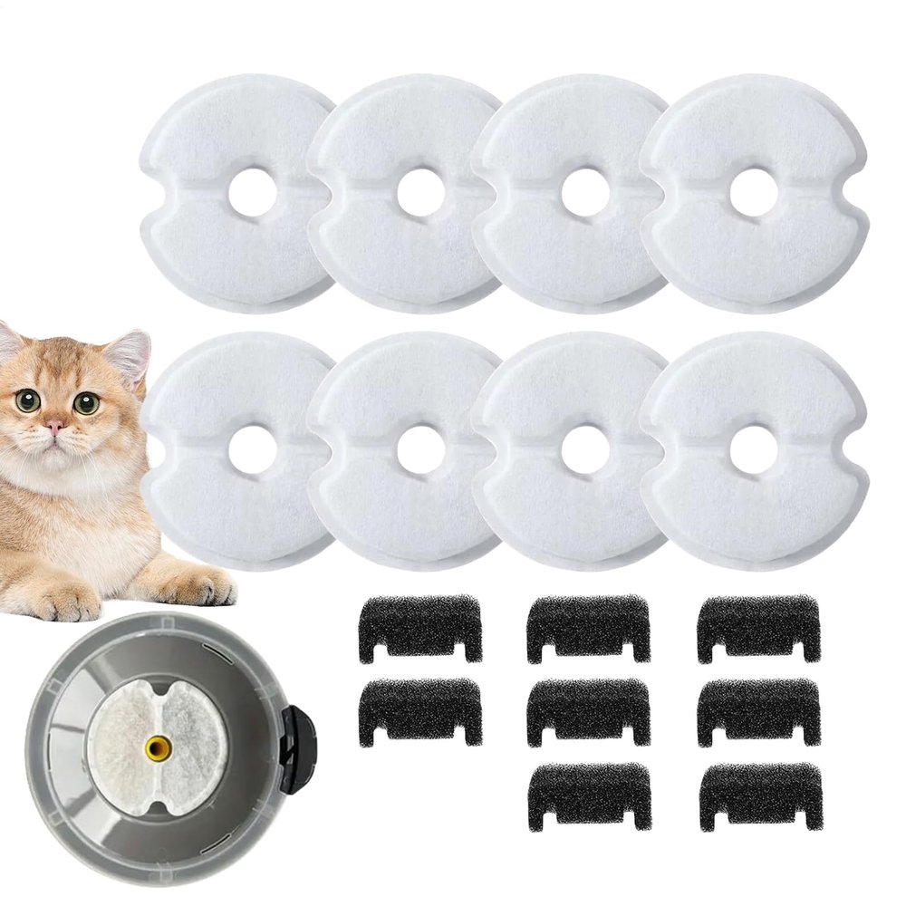 Replacement Water Filters for Cat Water Fountains