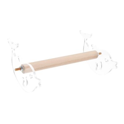Sosoport Wooden Bird Playground Perch for Parrots and Budgies