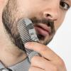 Men’s Mustache Comb, Anti-Snag Portable Hair Detailing Brush view 2