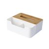 LABRIMP Wooden Tissue Box with Lid for Tissues or Napkins view 1