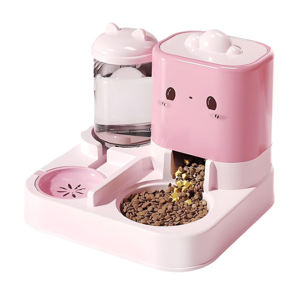 Automatic Cat Feeder and Water Dispenser