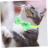 SEWOART 5-Piece St. Patrick's Day Pet Bow Tie Adjustable Dog Collar view 2
